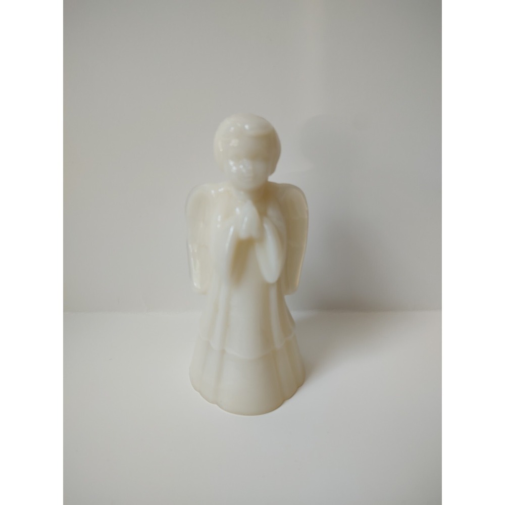 Fenton glass boy angel figurine 5 3/4"